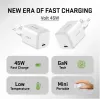 USB-C-oplader YENKEE G45 VOLT 45W Power Delivery 3.0, 3A uitgang