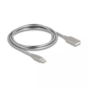 USB-kabel DeLOCK 81258 zilver