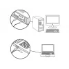 Webcam HD met ingebouwde microfoon Internet Tracer WEB008