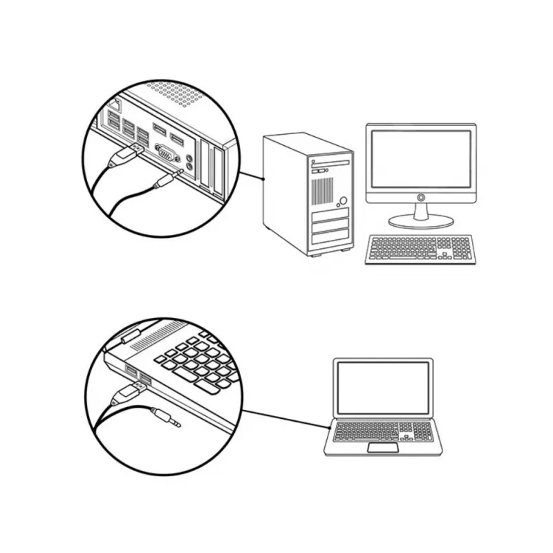 Webcam HD met ingebouwde microfoon Internet Tracer WEB008