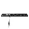 Satechi slank W3 toetsenbord USB-C met numeriek blok (Space Grijs)