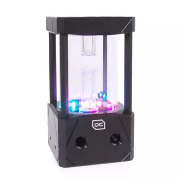 Alphacool Eisbecher Aurora D5 150 mm reservoir met VPP Apex D5-pomp, acetaal/glas (13327)