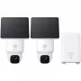 Eufy SoloCam E30 (2-pack) + Homebase 2 dome IP-beveiligingscamera buiten 2048 x 1080 pixels wand