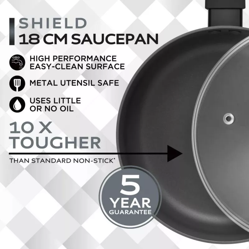 Russell Hobbs RH028401EU7 Shield steelpan, 18 cm