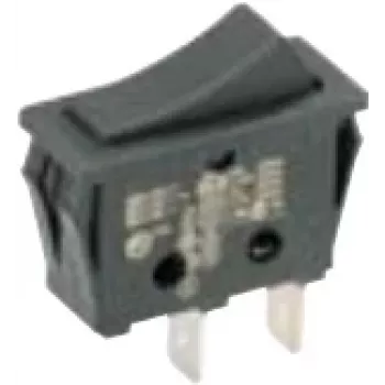 Bachmann 924.091 elektrische schakelaar wipschakelaar 1P zwart (924.091)