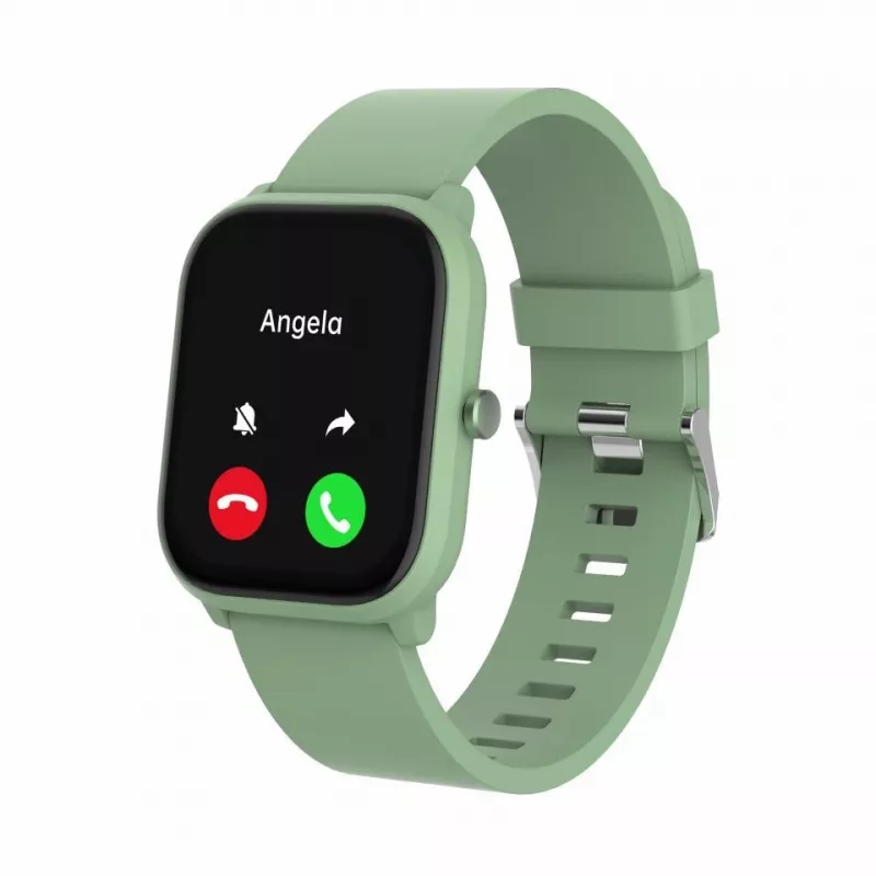 Smartwatch DENVER SWK-120GN met fitnesstracking en ondersteuning voor meldingen, groen