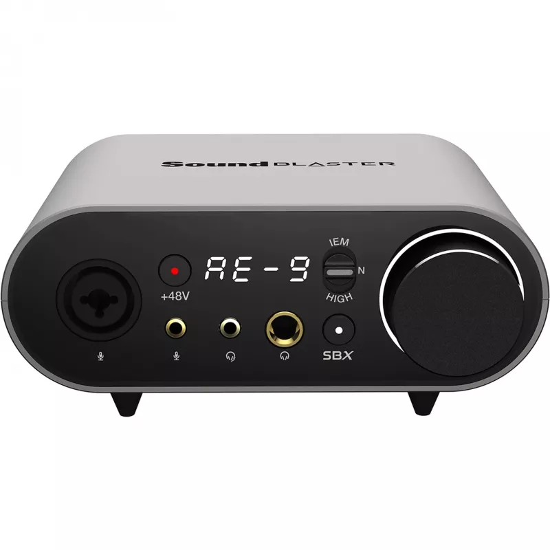 Geluidskaart Creative Labs SoundBlaster AE-9 — 32-bit / 384 kHz weergave en opname