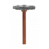 Voorpolijstborstel Dremel roestvrijstalen borstel 19 mm (530)