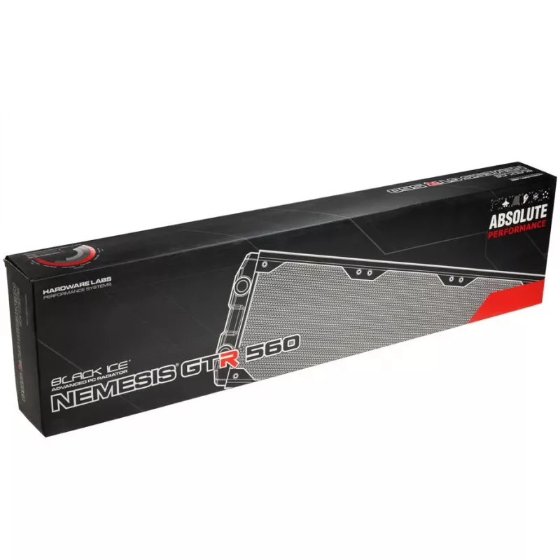 Hardware Labs zwart Ice Nemesis 560 GTR koeler, 560 mm, zwart