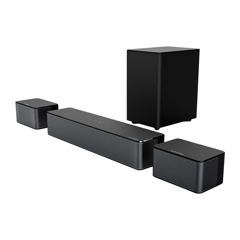 Soundbar Ultimea Poseidon D50 — model U2500, compacte home-audioluidspreker voor tv en muziek