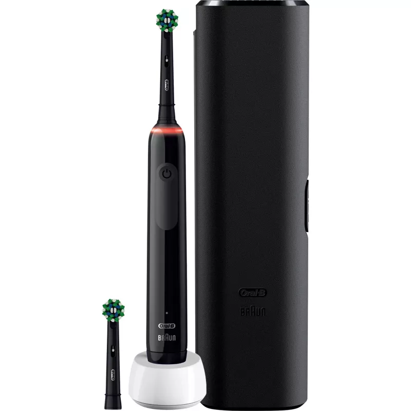 Oral-B Pro 3 3500 roterende tandenborstel voor volwassenen zwart