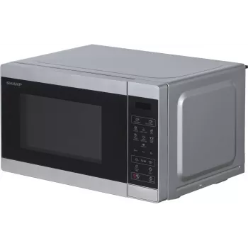 Sharp YC-MS02E-S magnetron zilver solo-magnetron werkblad 20 l 800 W