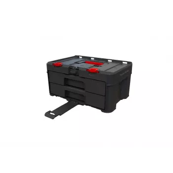 Gereedschapskoffer KETER Stack'N'Roll (17210832/253384) 2 laden zwart