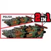 Blokset Cobi Armed Forces BWP-1 2630 — modelset van de Pools-Oekraïense amfibische infanteriegevechtsvoertuig