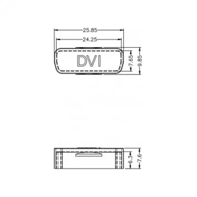 DVI-busbeschermkap DeLOCK 60161