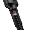 USB-C-naar-USB-C-kabel Baseus CATKLF-G91 1 m, USB-C-stekker, 0,48 Gbit/s, zwart