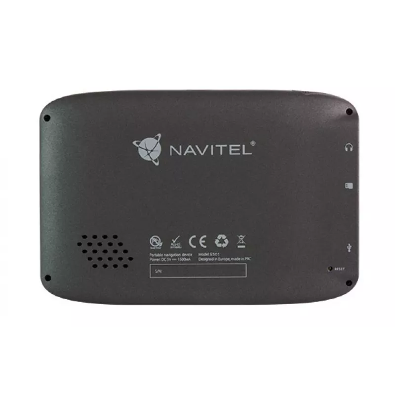 Navitel E501 navigator 12,7 cm (5 inch) TFT-touchscreen grijs