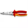 Kabelstripper Knipex 13 76 200 ME 6 mm stripcapaciteit rood roestvrij staal geel
