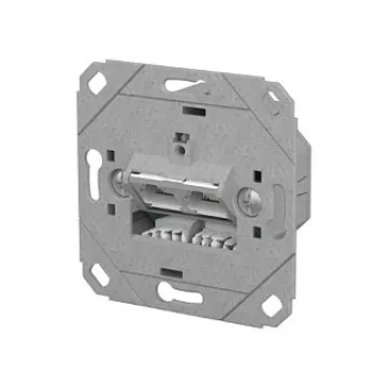 METZ CONNECT aansluitdoos E-DAT C6A LSA++ 2 poort UP0 metallic