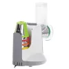 Groentesnijder Adler AD 4815, 150 W, 5 opzetstukken, ABS-behuizing, wit/grijs