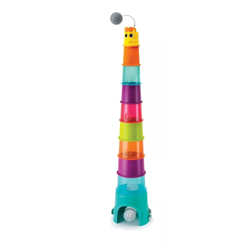 Multifunctionele giraffen-toren XL van B-kids model 1164702NN, hoogte 120 cm, speel- en activiteitentoren