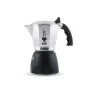 Bialetti Brikka mokakan 0,1 L zwart, roestvrij staal