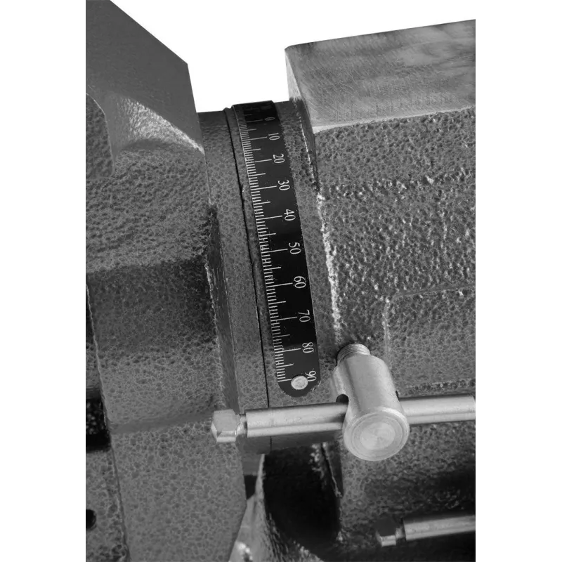 Draaibare lassersbankschroef NEO tools 100 mm 360° – werkbankschroef voor lasserij, model 35-030