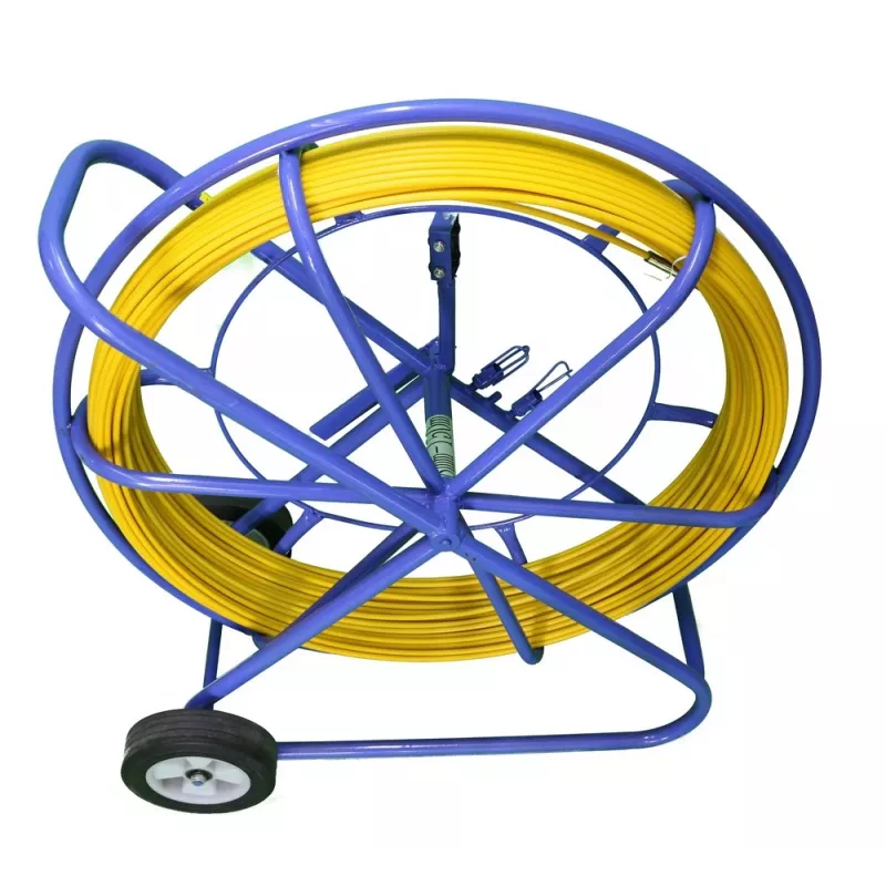 Extralink kabeltrekstang Pilot 9mm 150m glasvezel GFK geel