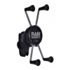 RAM Mounts X-Grip grote telefoonhouder met motorfiets balhoofdbasis