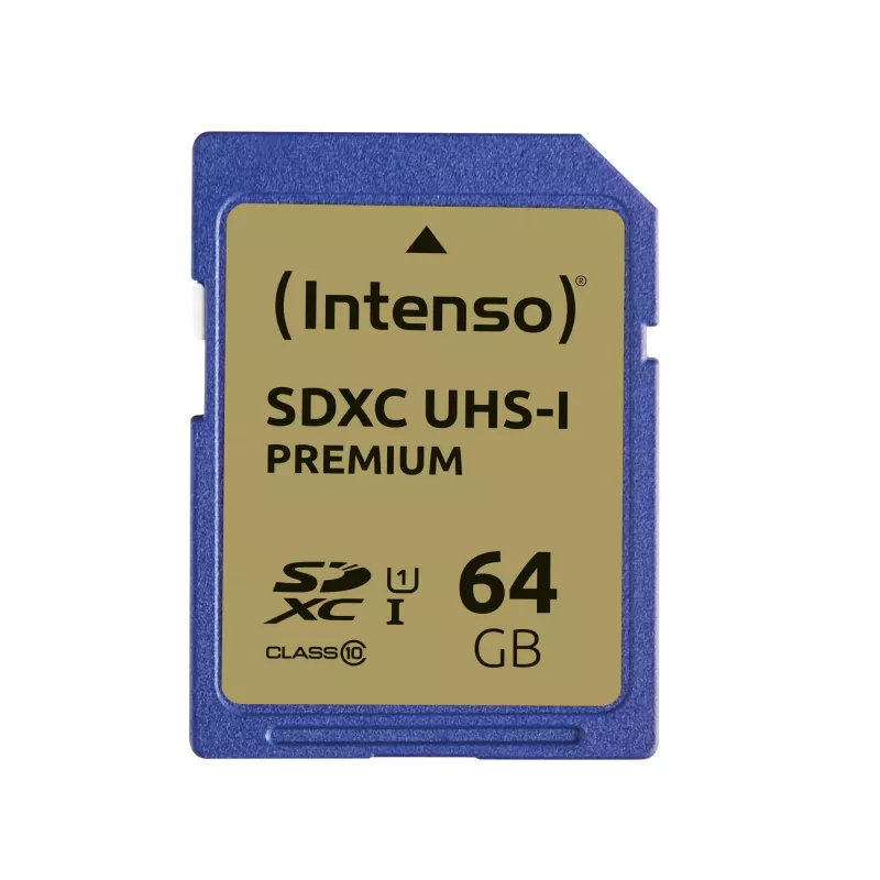 Intenso geheugenkaart 64 GB SDXC UHS-I Class 10 3421490