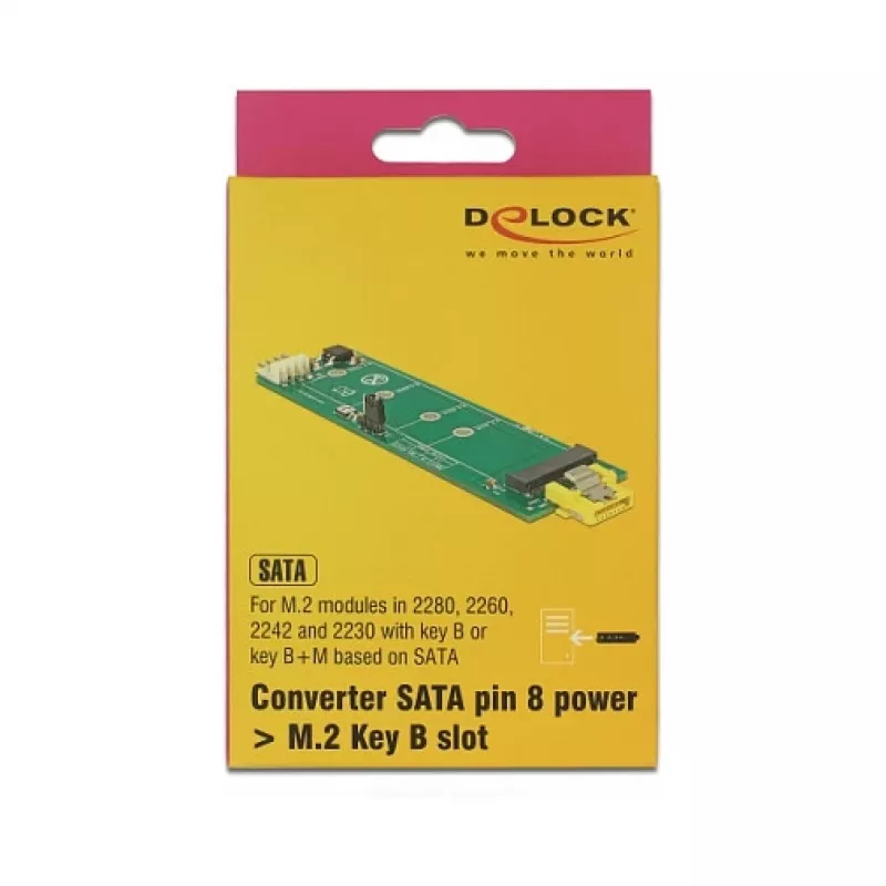 Interne M.2-adapter DeLOCK 63917