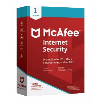McAfee Internet Security - 1 gebruiker 1 jaar, Global