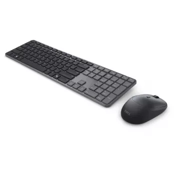 DELL Pro 7 slank KM726 toetsenbord muis inbegrepen home/office RF draadloos + Bluetooth QWERTY US International zwart