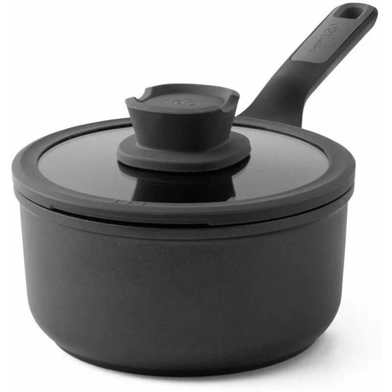 Pan STONE+ met deksel 18 cm 2 L
