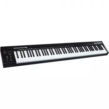 M-AUDIO Keystation 88 MK3 MIDI-toetsenbord 88 toetsen USB zwart, wit