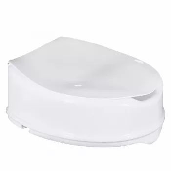 Toiletverhoger accessoire ActionMed NT15AM — verhoging, 15 cm hoogte, polypropyleen, vergrendelbaar, maximale belasting 180 kg, binnenmaat 210×268 mm, breedte 360 mm