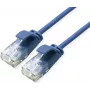 ROLINE GREEN UTP patchkabel Cat.6A (klasse EA), LSOH, slank, blauw, 5 m (21.44.3947)