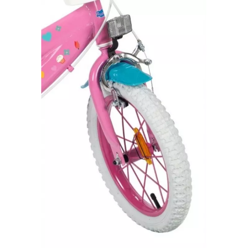 Kinderfiets 14 Peppa Pig roze 1495 TOIMSA