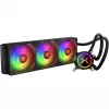 KRUX HydroX 360 ARGB AIO-waterkoeling, 360 mm, zwart