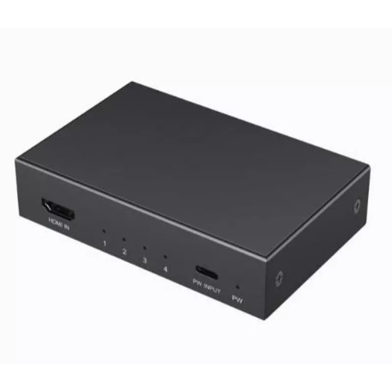 HDMI-splitter Gembird GEMBIRD DSP-HDMI4K-4P-01 — 4-poorts 4K
