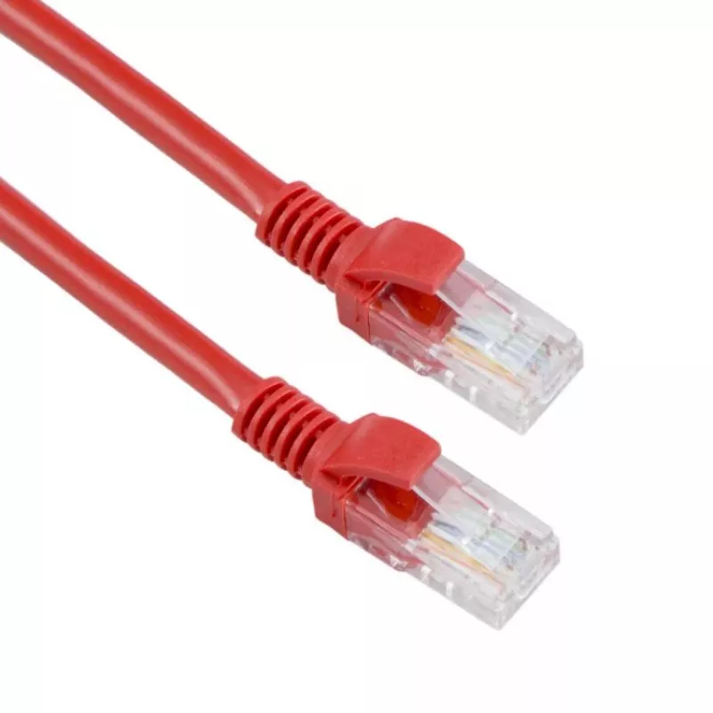 Netwerkkabel SBOX kabel UTP CAT5e RJ-45 10 m rood