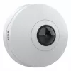 Axis M4327-P 02636-001 panorama-minidome ip-camera voor binnen, 6 MP, fisheye 180/360°, plafond/wand, wit