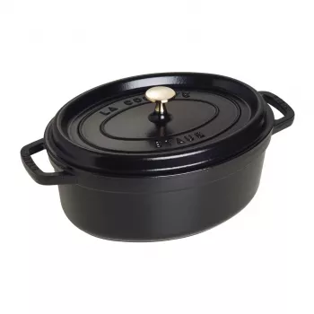 Braadpan Staub Cocotte 4,2 L zwart