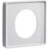 Hager afdekplaat CEE-stopcontact G33749016 gemoffeld halogeenvrij PC/ABS OT80 G33749016