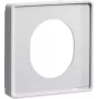 Hager afdekplaat CEE-stopcontact G33749016 gemoffeld halogeenvrij PC/ABS OT80 G33749016