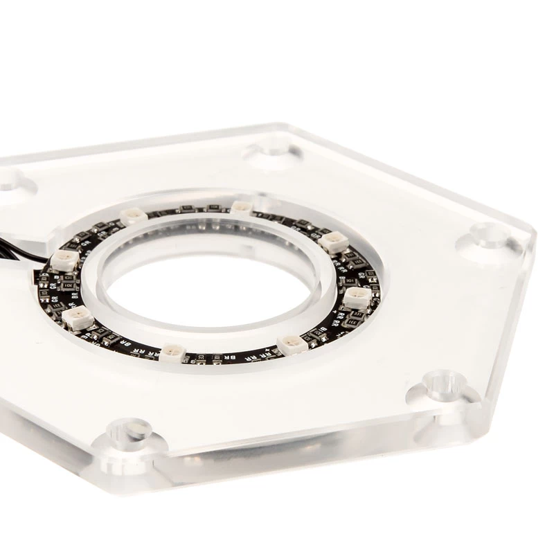 Bitspower Hexagon BP-WTHU-RGB montageset voor RGB-uitbreiding van het waterreservoir