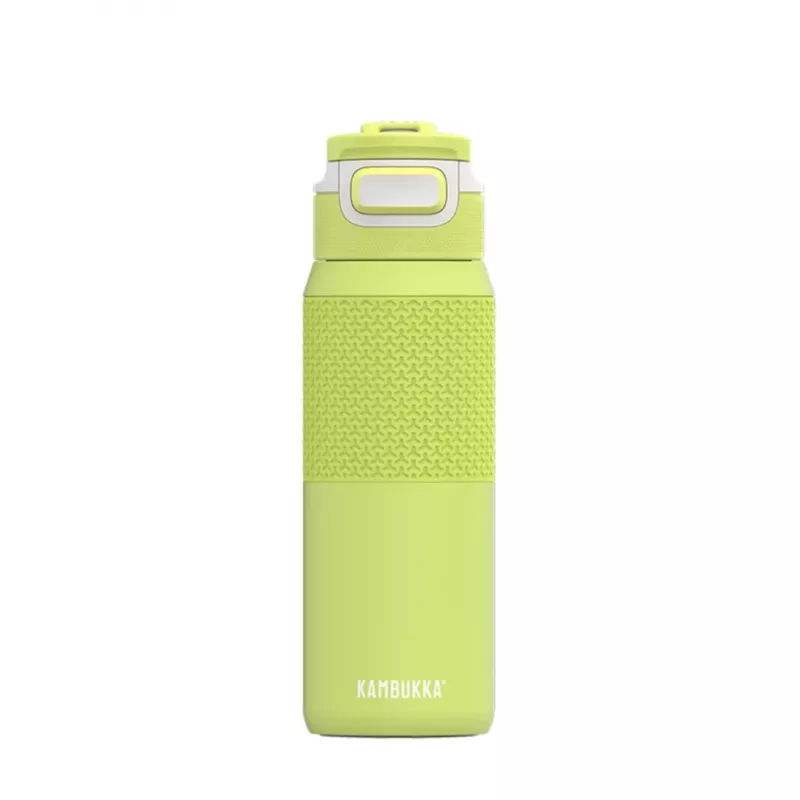 Isolerende fles Kambukka Elton Mojito 750 ml, groen, afsluitbaar deksel, handgreep, BPA-vrij