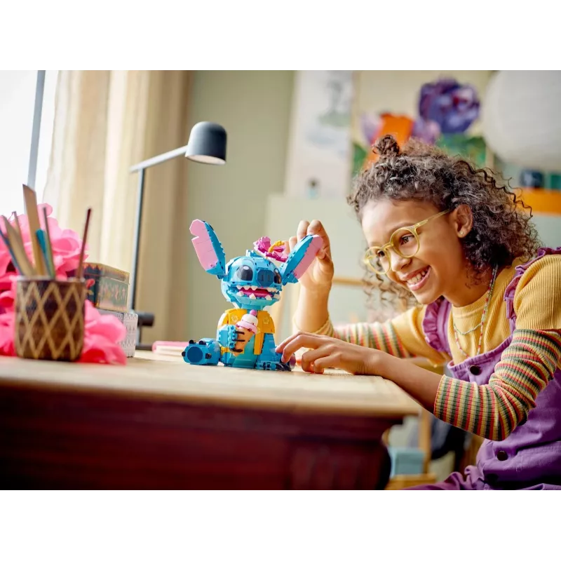 LEGO | Disney Stitch bouwbaar kinderspeelgoed set met ijs 43249