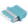 Glasvezelstekker ShiverPeaks 07-60042 LC-LC quad aqua