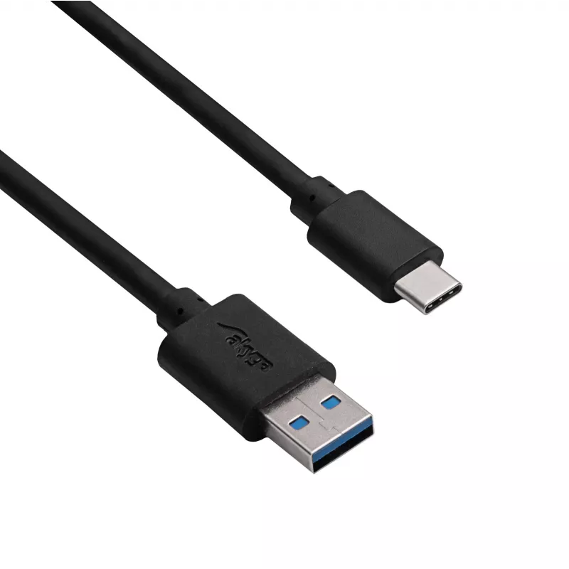 Akyga AK-USB-24 USB 3.1 kabel type A naar type C, 0,5 m, zwart